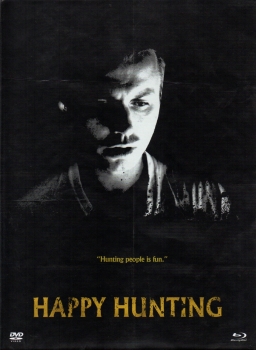 Happy Hunting - Run for your Life - 2-Disc Limited Uncut Mediabook von Shock Entertainment - Limitiert auf 50 Stück & nummeriert - Character Edition 3 - DVD & Blu-ray - Neu & OVP